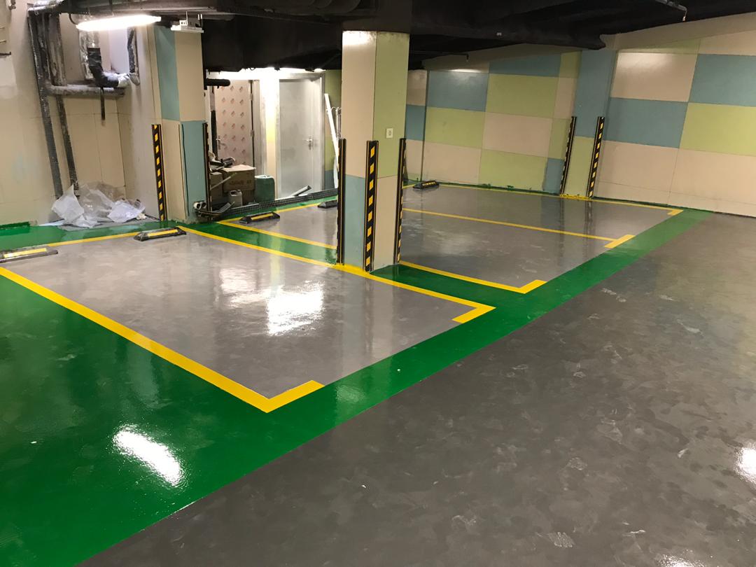 کفپوش پارکینگ